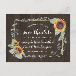 Tarjetas de aviso de fecha de bodas con acuarela r