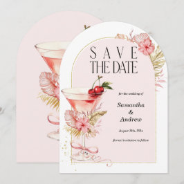 Tarjetas de aviso de salvación tropicales acuarela