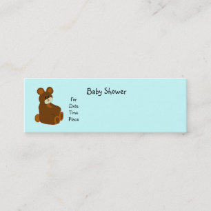 Tarjetas de Baby Shower