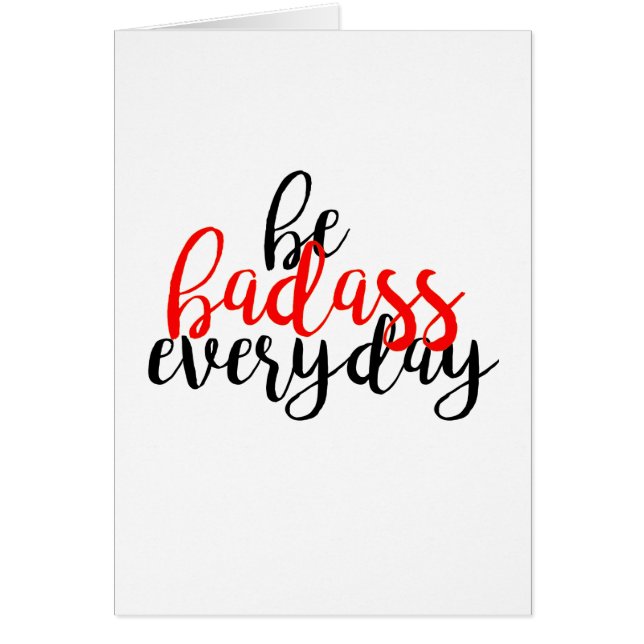 Tarjetas de Badass (Frente)