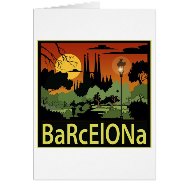 Tarjetas de Barcelona (Frente)