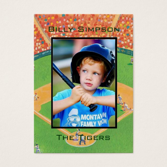 Tarjetas de béisbol (Frente)