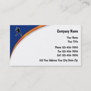 Tarjetas de béisbol de negocios