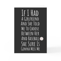 Tarjetas de béisbol divertidas para adolescentes, 