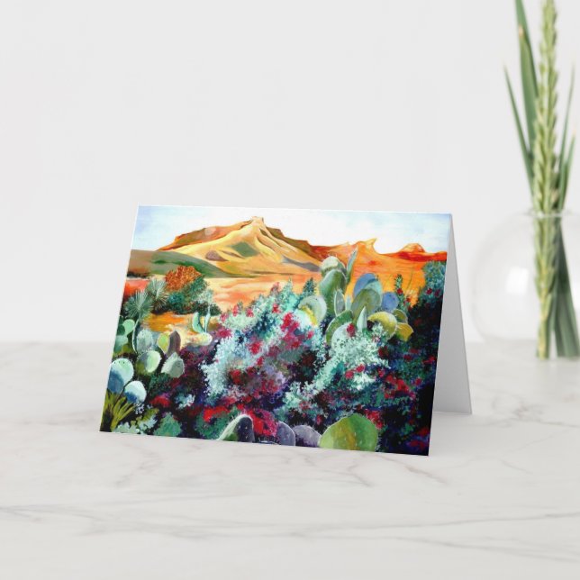 Tarjetas de belleza del desierto (Anverso)