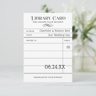 Tarjetas de biblioteca antiguas para tarjetas de a