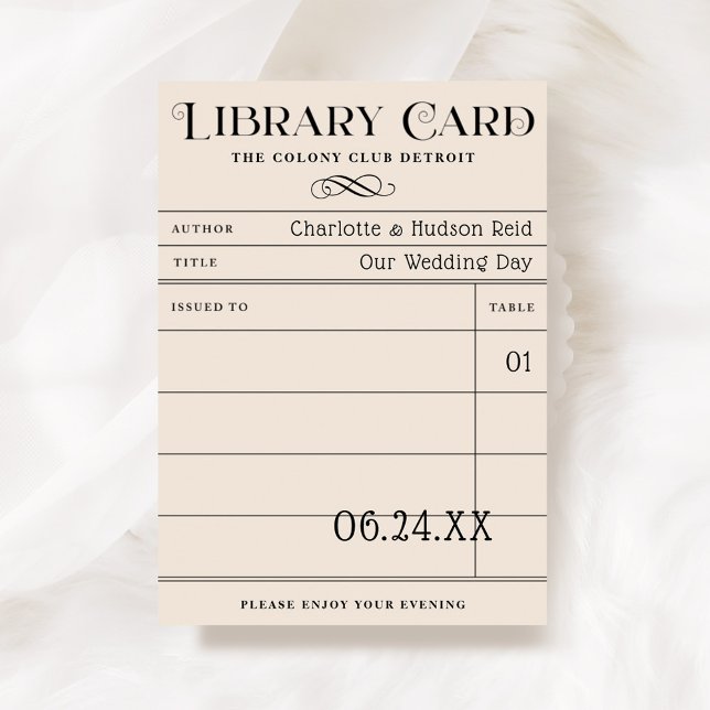 Tarjetas de biblioteca antiguas para tarjetas de a (Subido por el creador)