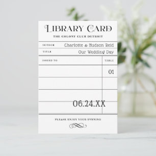 Tarjetas de biblioteca antiguas para tarjetas de a