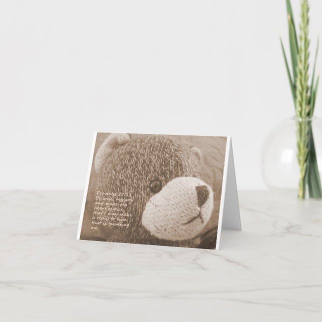 Tarjetas de bienvenida para bebés (Anverso)