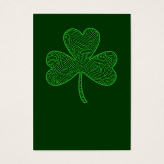 Tarjetas de billetera Shamrock St. Patrick's Day