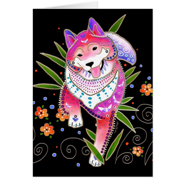 Tarjetas de BINDI SHIBA INU (Frente)