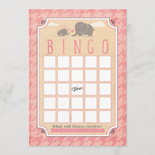 Tarjetas de Bingo Baby Shower