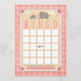 Tarjetas de bingo de Baby Shower