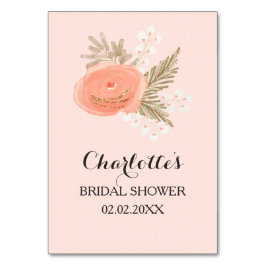 tarjetas de bingo de ducha de novia florida dorada