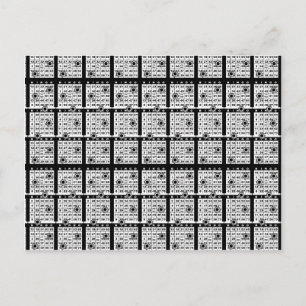 Tarjetas de Bingo Negro