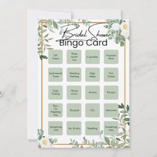 Tarjetas de Bingo para Baby Shower, Bingo de Bebé 