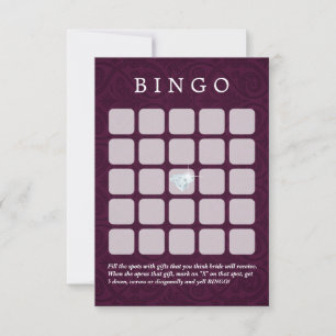 Tarjetas de Bingo para Boda/Despedida de Soltera D