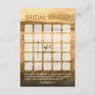 Tarjetas de Bingo Rusdal Country Shower