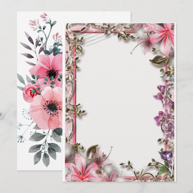 tarjetas de boda (Anverso / Reverso)