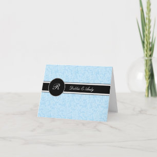 Tarjetas de Boda con Monograma