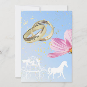 Tarjetas de Boda de Cenicienta