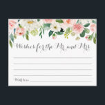 Tarjetas de Boda de flores rosas y blancas<br><div class="desc">Nuestro boda de flores rosadas y blancas desea que las tarjetas sean una gran actividad para tener una boda o una ducha nupcial. No olvide visitar nuestra amplia selección de elementos de coordinación,  ya que puede navegar por la colección Boda Floral Rosa,  Blanco y Verde.</div>
