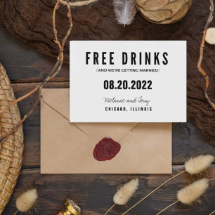 Tarjetas de Boda Divertidas y Gratis de 'Save the