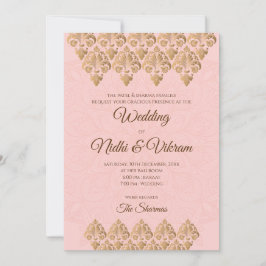 Tarjetas de boda hindúes y tarjetas de invitación 