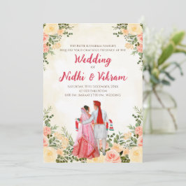 tarjetas de boda india y invitaciones de boda hind