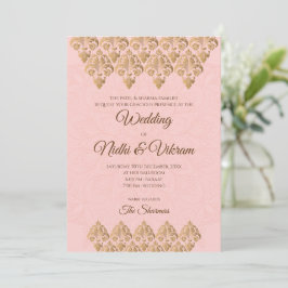 tarjetas de boda indias y invitaciones de boda hin