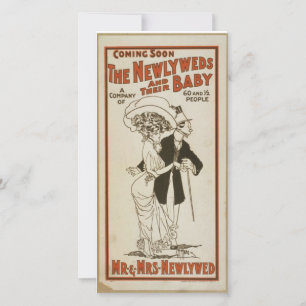 Tarjetas de boda Recién casados