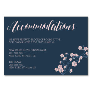 Tarjetas de Boda romántico con flores rosadas