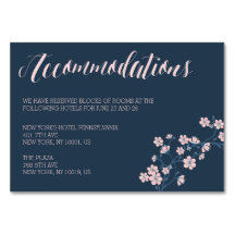 Tarjetas de Boda romántico con flores rosadas