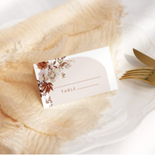 Tarjetas de boda rusas de otoño