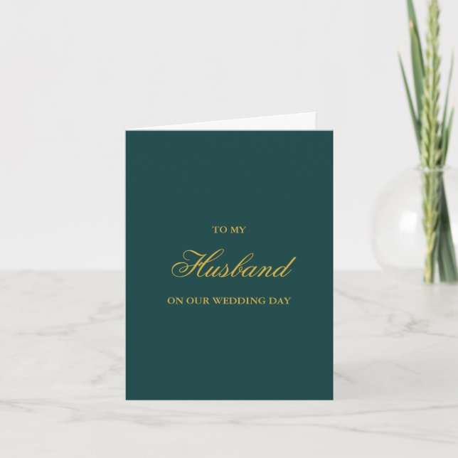Tarjetas de bodas para mi esposo (Anverso)