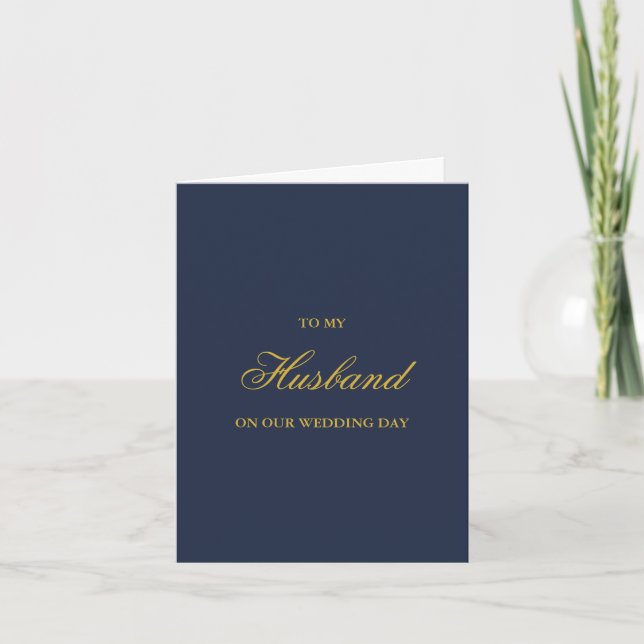 Tarjetas de bodas para mi esposo (Anverso)