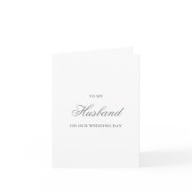 Tarjetas de bodas para mi esposo