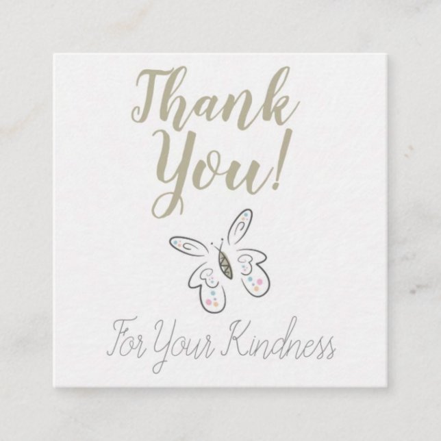 Tarjetas de bondad (Anverso)