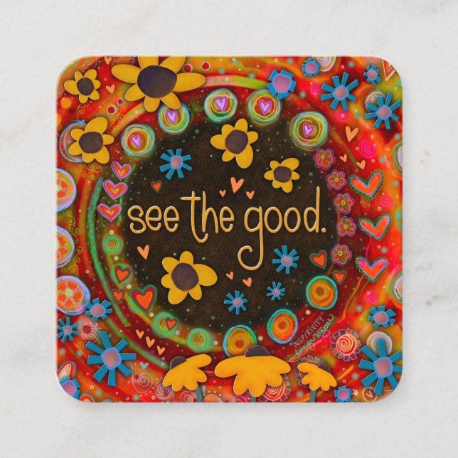 Tarjetas de bondad espiritual (Anverso)