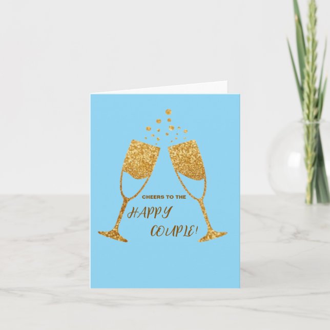 TARJETAS DE BRINDIS DE BODAS (Anverso)