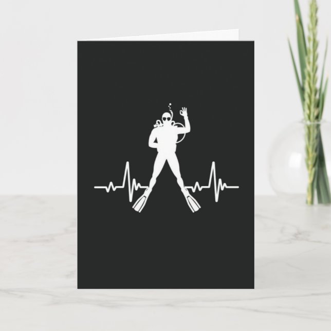 Tarjetas de buceo Buzo Esnórkel Deportes acuáticos (Anverso)