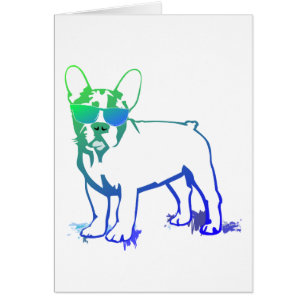 Tarjetas de Bulldog Francés