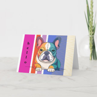 Tarjetas de Bulldog Francés