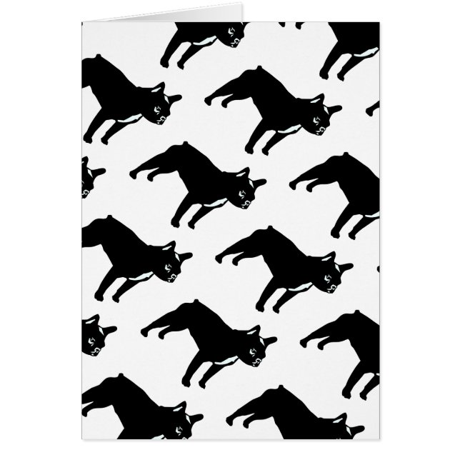 Tarjetas de Bulldog francesas (Frente)