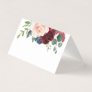 Tarjetas de Burgundy y de la Marina Place