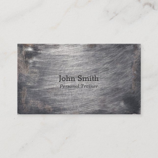 Tarjetas de Business Fitness Metalizado de Guay Fa (Anverso)