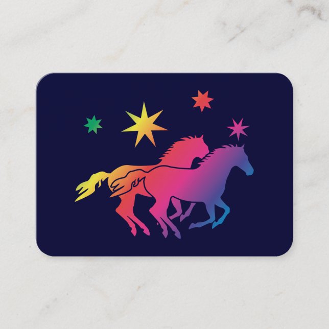 Tarjetas de caballo (Anverso)