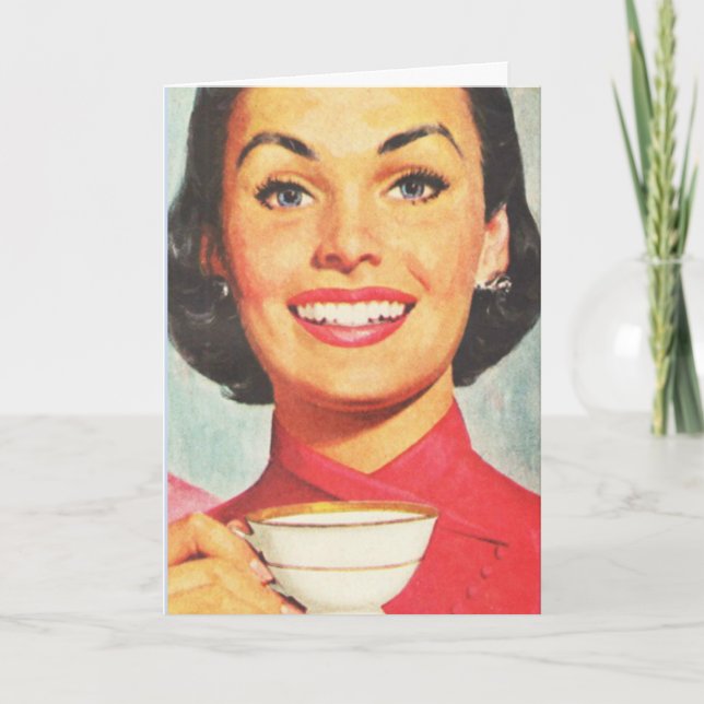 TARJETAS DE CAFÉ DE ESPRESSO DE CUMPLEAÑOS PARA MU (Anverso)