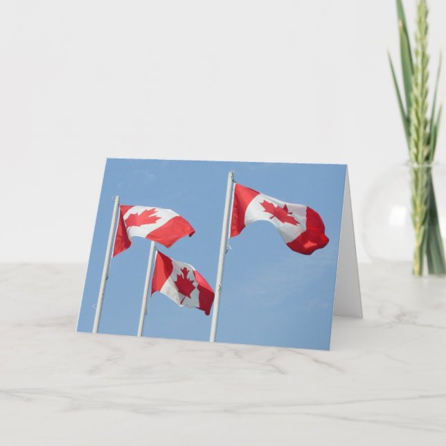 Tarjetas de Canadá Tarjetas de Felicitación de la  (Anverso)