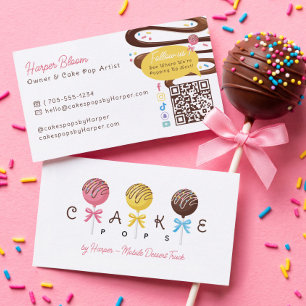 Tarjetas de Caramelo Dulce Camión de Postres Móvil